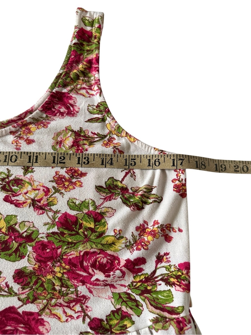Laura Ashley Floral Jersey Maxi Dress Victorian Tea Rose Cottagecore S - Picture 9 of 12